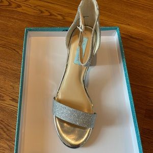 Betsy Johnson Blue Miri Sandal